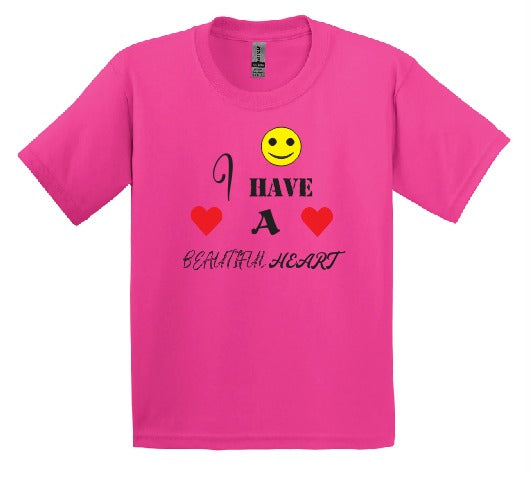 I Have A Beautiful Heart T-Shirt (Kids)
