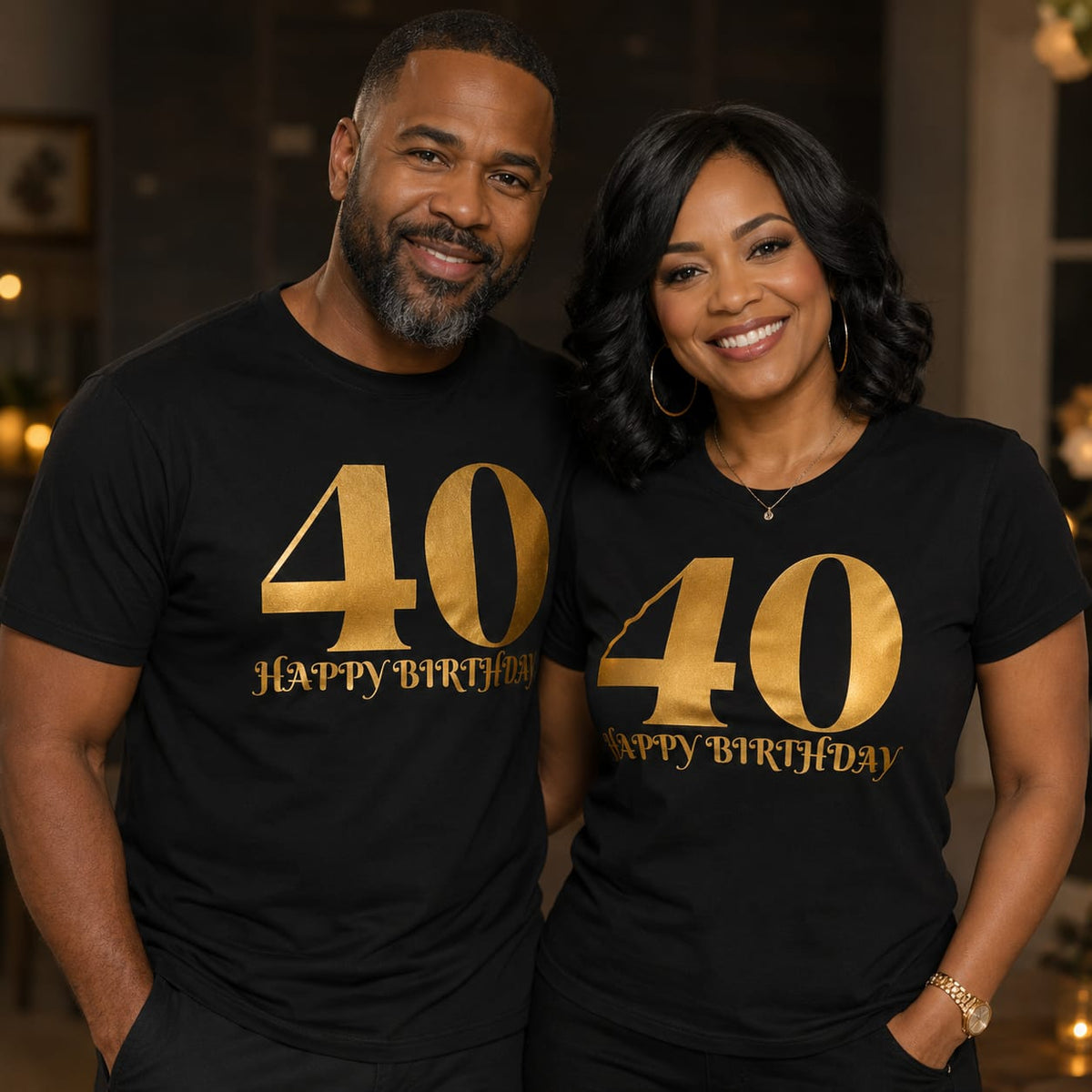40, Happy Birthday T-Shirt